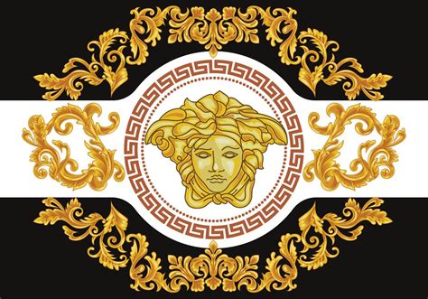 versace simgesi|versace logo color.